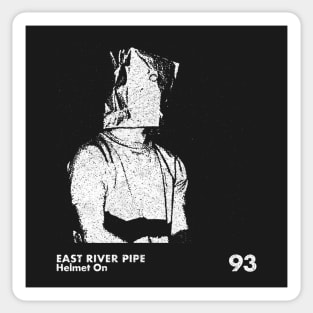 East River Pipe / Minimalist Graphic Artwork Design Sticker